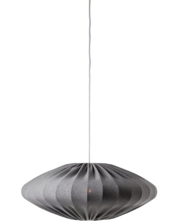 Wattampveke Ellipse Loftslampe Grå