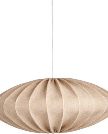 Wattampveke Ellipse Loftslampe Hør Sand