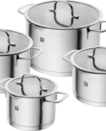 Zwilling Trueflow Grydesæt Rund Rustfrit Stål Pcs