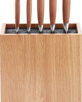 Zwilling Vier Sterne Wood Knivblok Sæt Brun