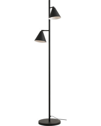 Aldex Form Gulvlampe Sort