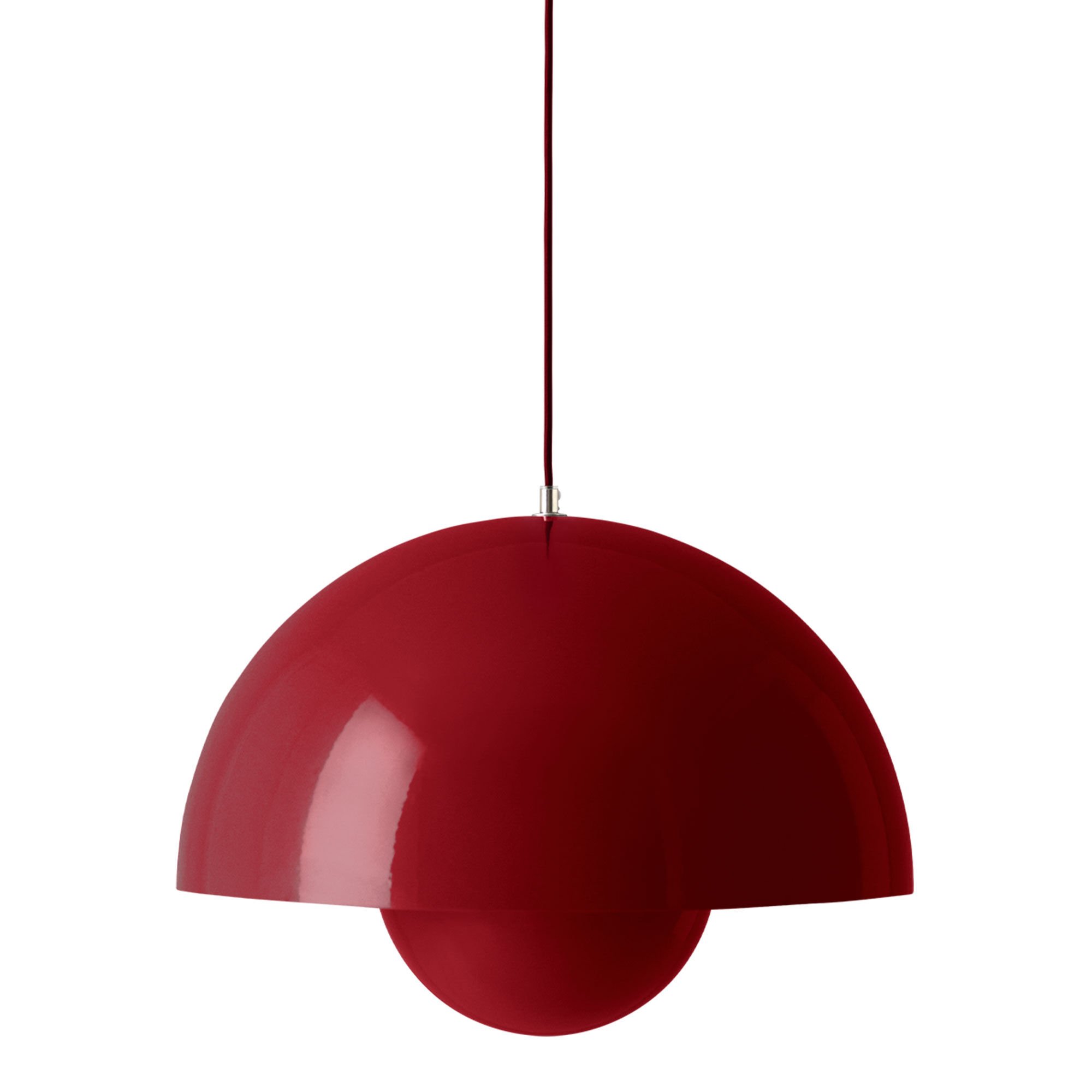 Andtradition Amptradition Flowerpot Vp2 Pendel ø50 Vermilion Red