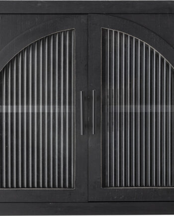 Bloomingville Lario Vægskab Sort Fyr Træ 62x49x23