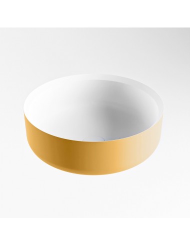 Coss Håndvask ø36 Solid Surface Talkum Okker