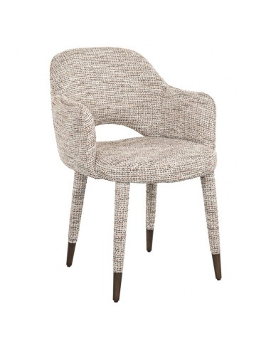 Donatella Spisebordsstol Polyester H83 Meleret Natur