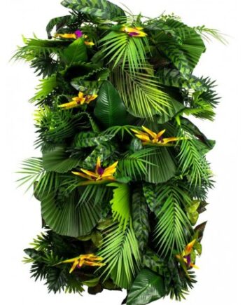 Exotic Vibe Plantevæg Med Kunstige Planter 100