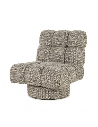 Fenna Lænestol Polyester H84 Meleret Taupe