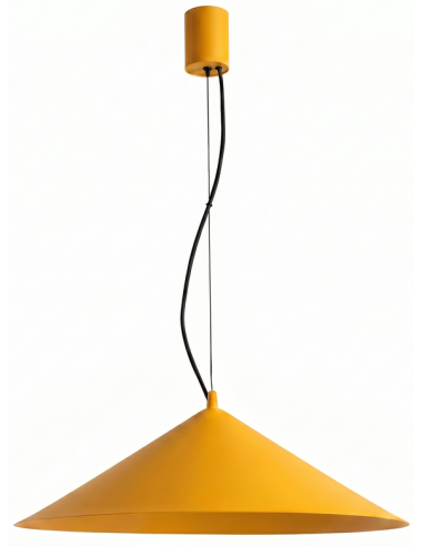 Fint Loftlampe Stål ø50 Led Gul