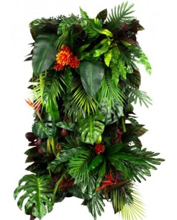 Hummingbird Plantevæg Med Kunstige Planter 100