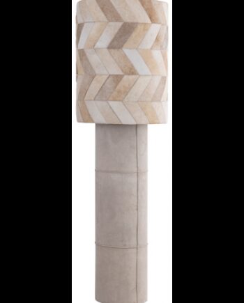 Joanna Gulvlampe Ruskind Cowhair H150 E27 Beige