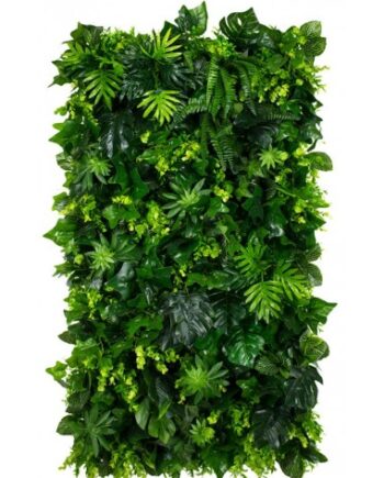Jungle Heart Plantevæg Med Kunstige Planter 100