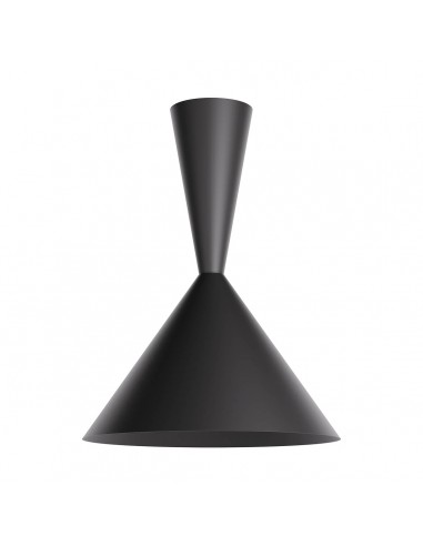 Konos Loftlampe Aluminium ø60 E27 Mat Sort