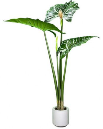 Kunstig Alocasia Plante H140 Grøn