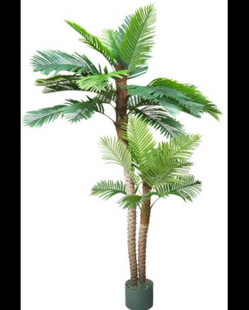 Kunstig Arenga Palme H250 Brun Grøn