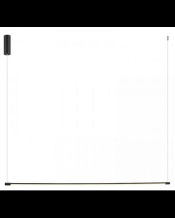 Langbordspendel Aluminium Akryl B140 19w Led Sort