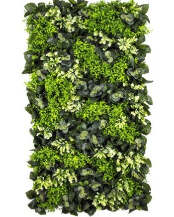 Little Green Plantevæg Med Kunstige Planter 100