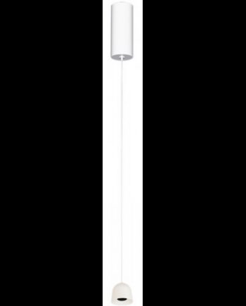 Loftlampe Aluminium Led Satineret Hvid