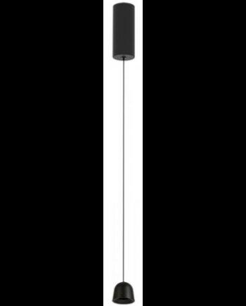 Loftlampe Aluminium Led Satineret Sort
