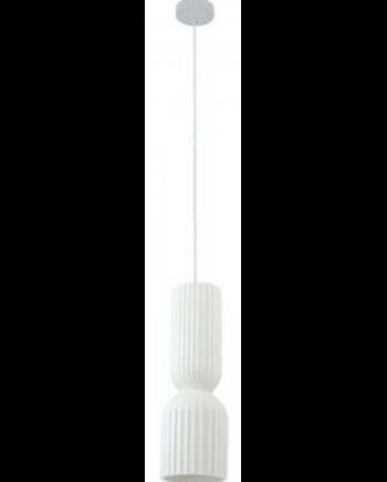 Loftlampe Ler ø15 E27 Sort Hvid