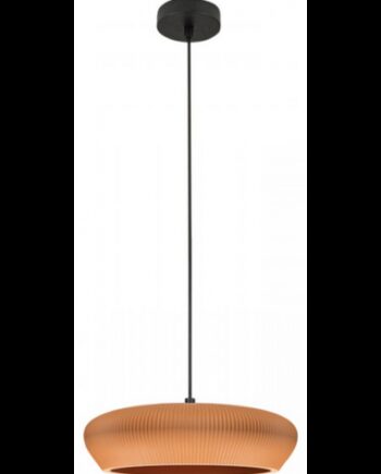 Loftlampe Ler ø28 Led Sort Terracotta