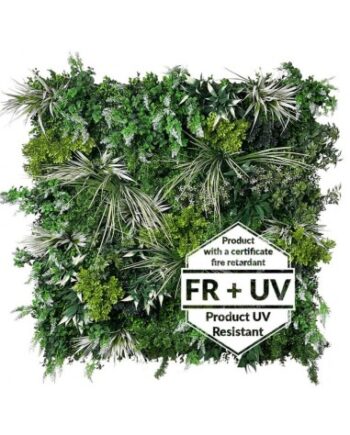 Nevada Plantevæg Med Kunstige Planter Brandhæmmet Resistent 100