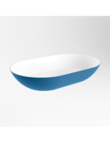 Onni Håndvask Solid Surface Talkum Jeansblå