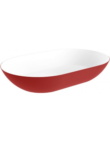 Onni Håndvask Solid Surface Talkum Rød