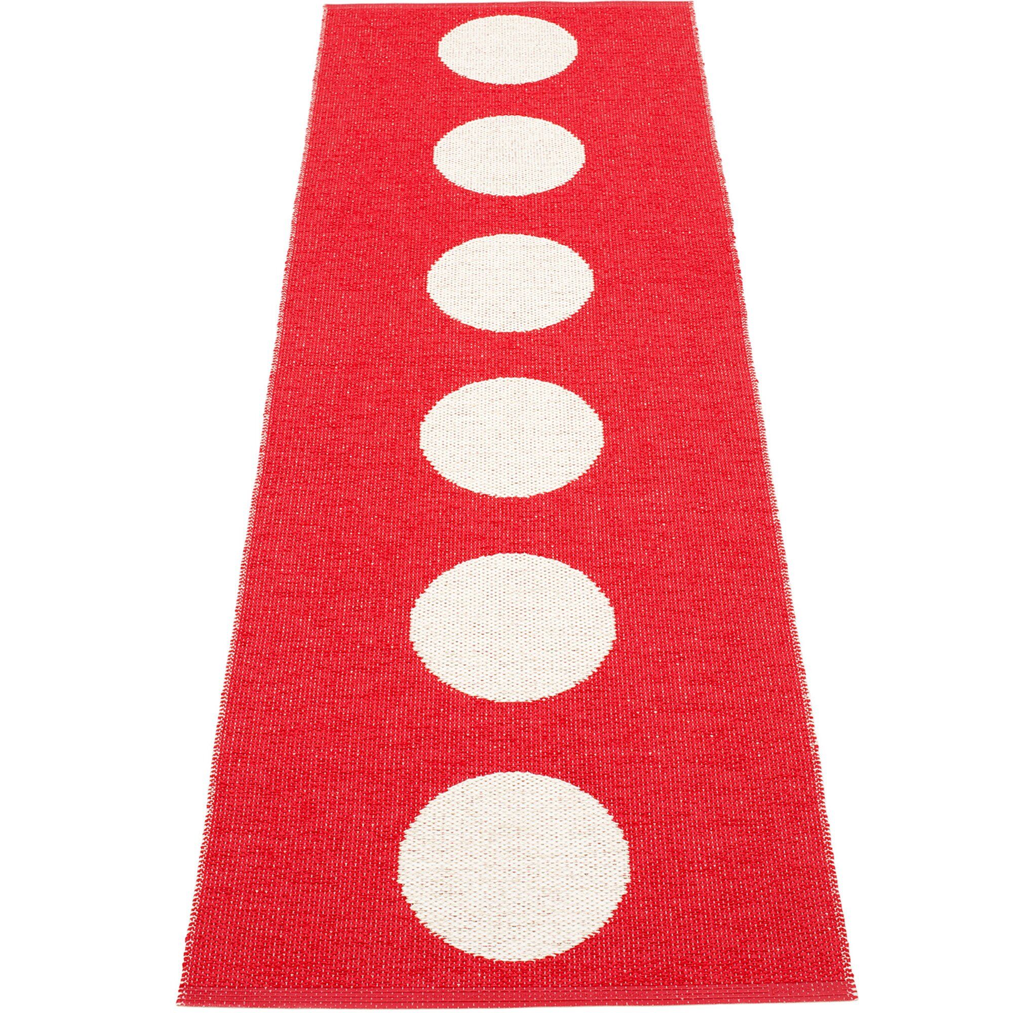 Pappelina Gulvtæppe Vera 225 Red Vanilla