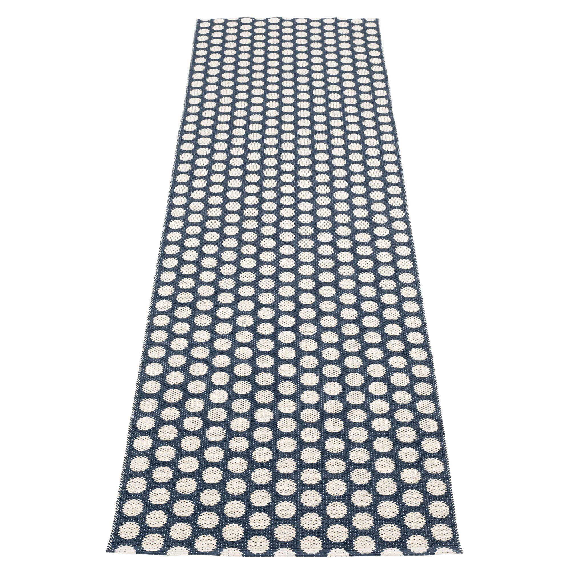 Pappelina Noa Gulvtæppe 250 Dark Blue Vanilla
