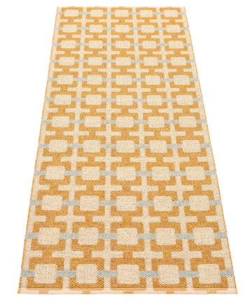 Pappelina Tom Gulvtæppe 180 Ochre Cream Sage