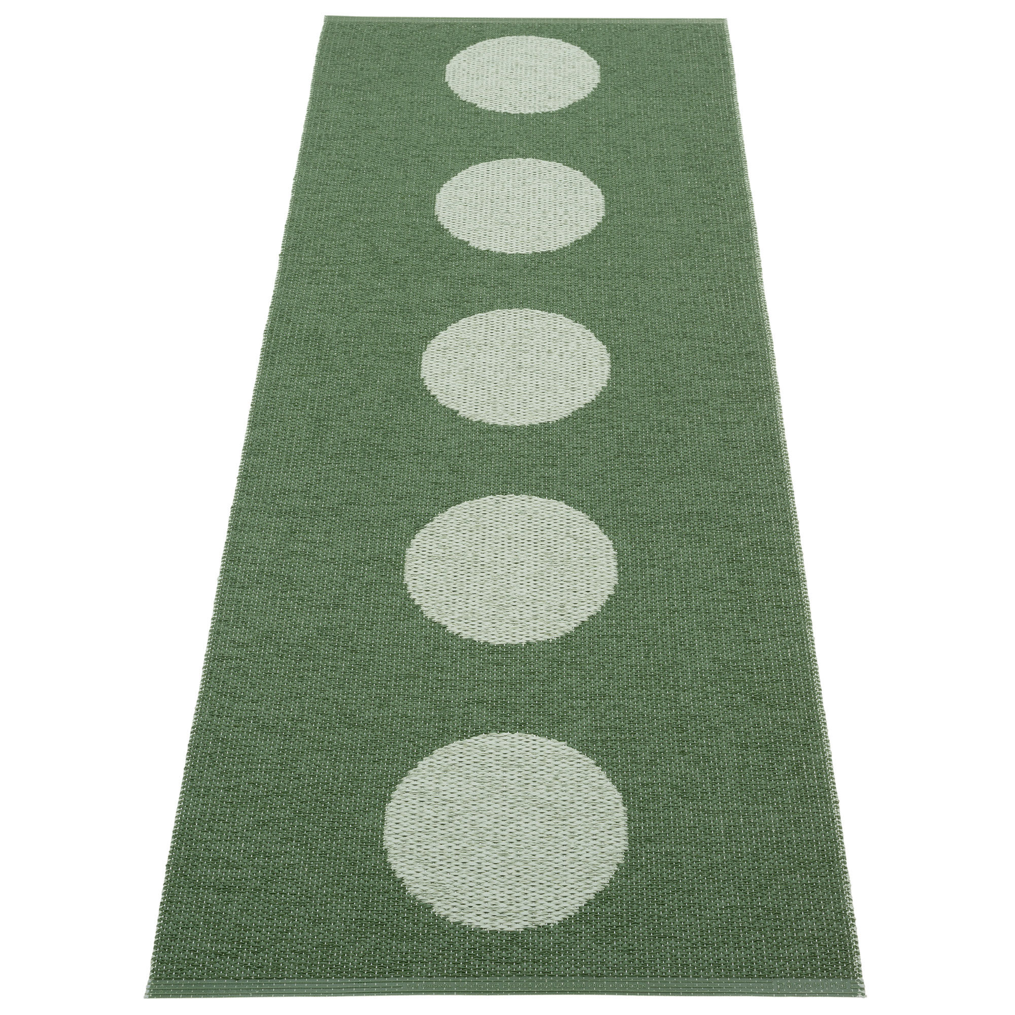 Pappelina Vera Pop Tæppe 70x200 Leaf Misty Mint