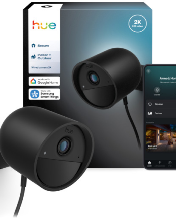 Philips Hue Secure Kablet Overvågningskamera Sort
