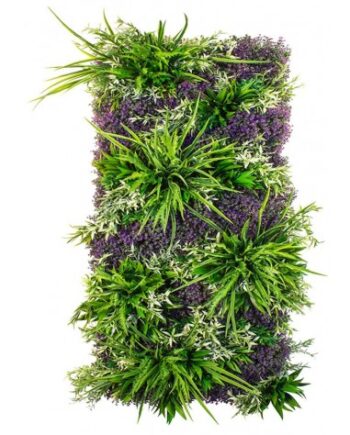 Provence Plantevæg Med Kunstige Planter 100