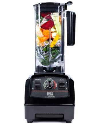 Raw Blender Turbo Black 5hp 1800w