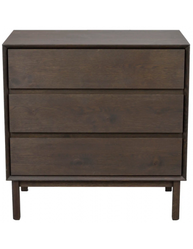 Rowico Mackay Kommode Egetræ Egetræsfinr H75 B75 Brun