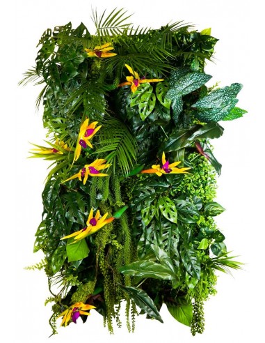 Seychelles Sun Plantevæg Med Kunstige Planter 100