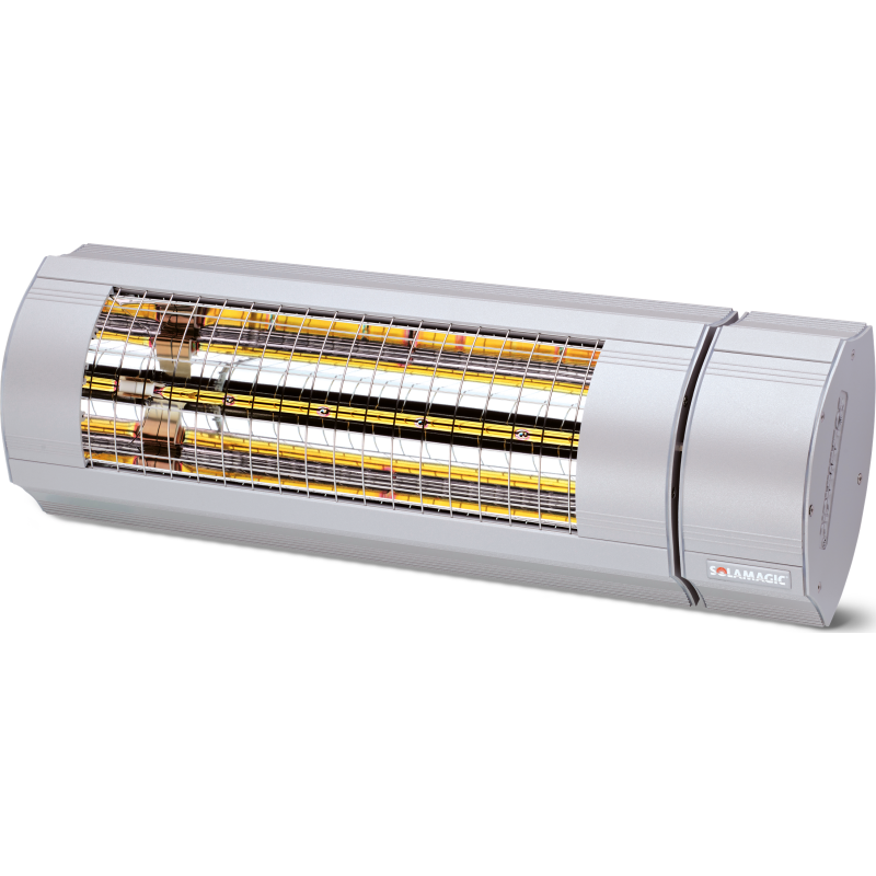 Solamagic Eco Pro Btc Terrassevarmer Trin 2000w Lysegrå
