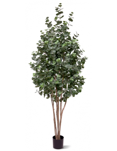 Stort Kunstigt Eucalyptus Træ H200 Grøn