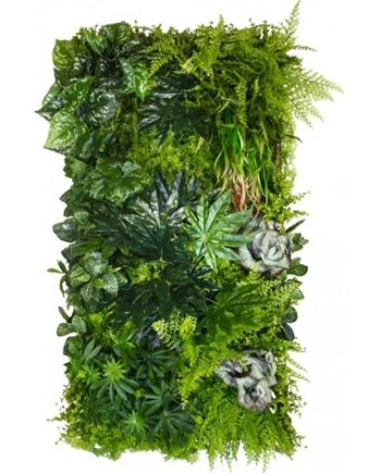 Tropical Plantevæg Med Kunstige Planter 100