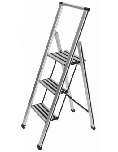 Wenko Trappestige Trin Aluminium H127 Mat Alu