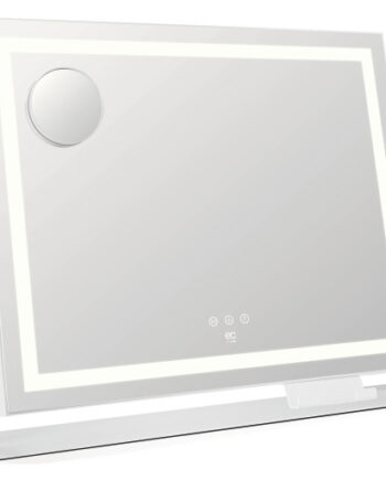 Wilfa Sparkle Mi1w D58 Makeup Spejl Med Lys 64x50 Hvid