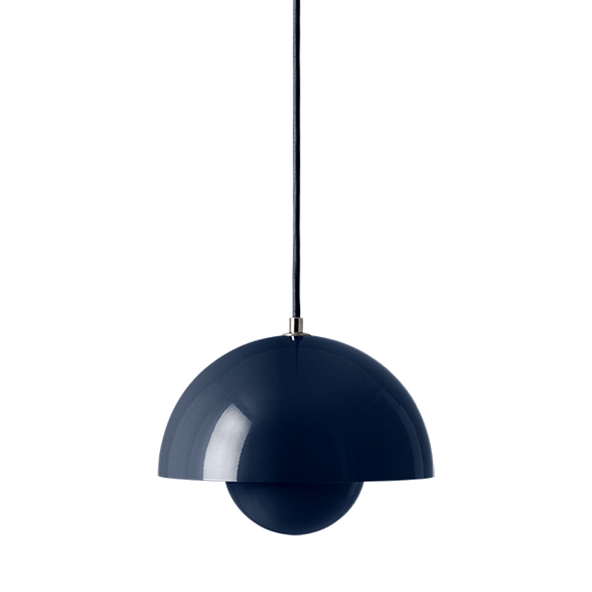 Andtradition Amptradition Flowerpot Vp1 Pendel ø23 Steel Blue