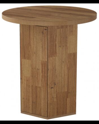 Barbord Møbelplade H95 ø80 Naturbrun