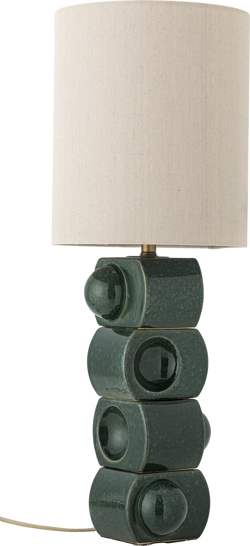 Bloomingville Brady Bordlampe Grøn Keramik