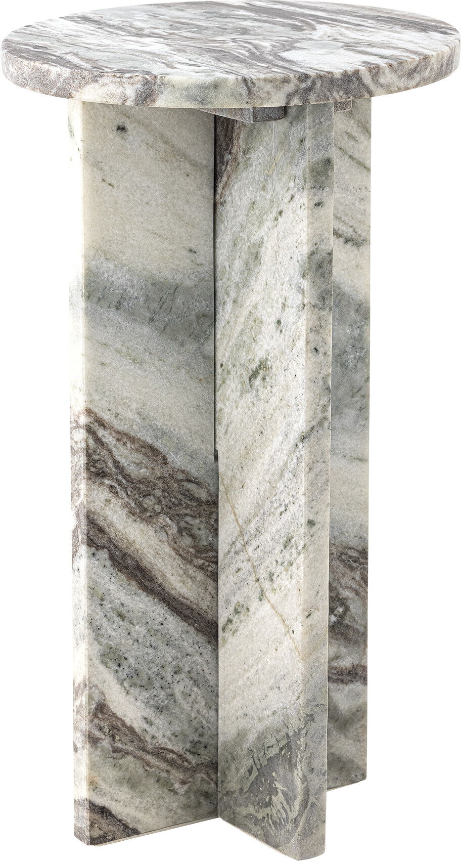 Bloomingville Jasmia Sidebord 30x55 Natur Marmor