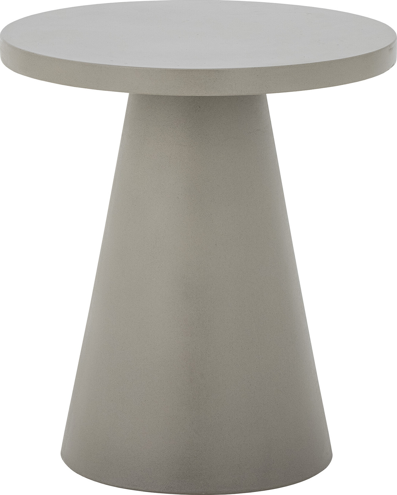 Bloomingville Ray Sidebord Grå Fibercement Rundt