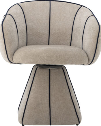 Bloomingville Semilie Loungestol Med Drejefod Natur Plywood