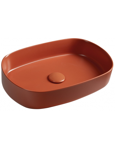 Bordmonteret Håndvask Keramik Terracotta