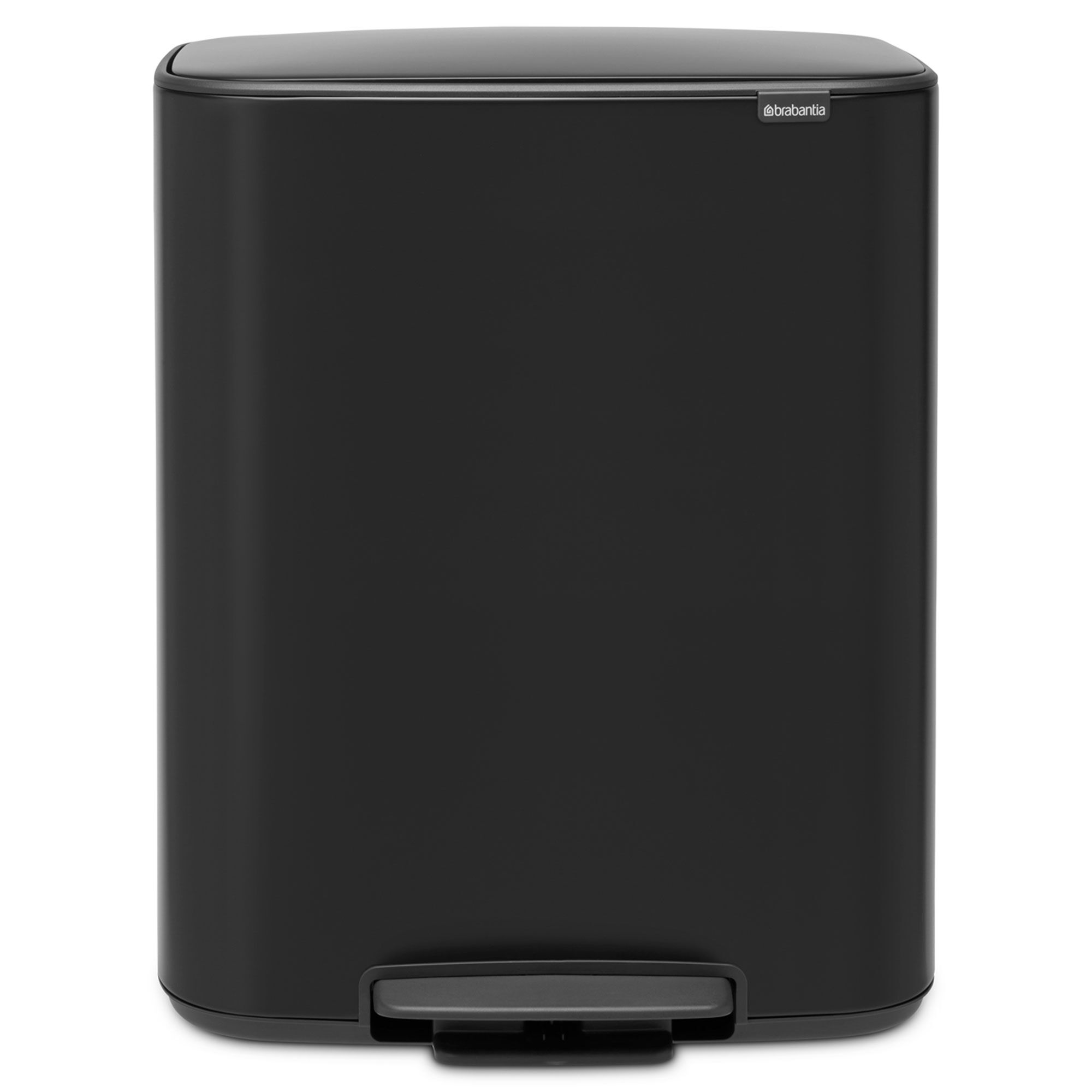Brabantia Pedalspand Liter Mat Sort