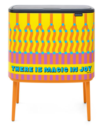 Brabantia Touch Bin  Liter Yinka Ilori